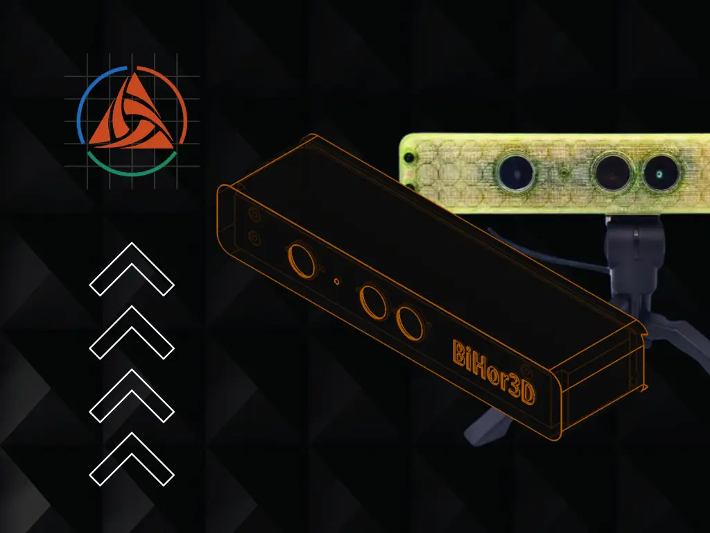 3D printed 3D scanner BiHor3D 360 Kinect Xbox — modelo 3D