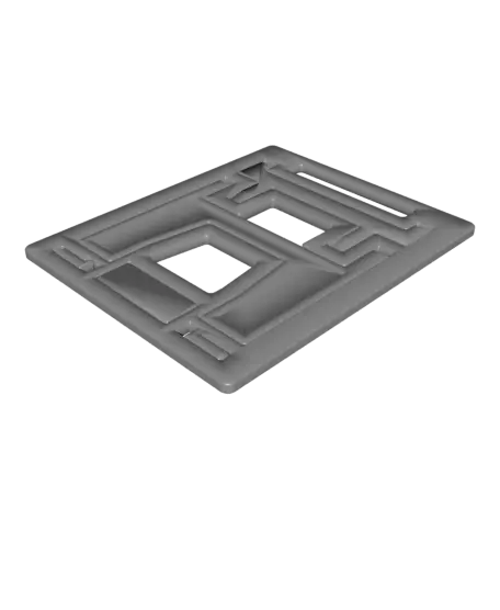 Print-in-Place Tablet Stand — modelo 3D