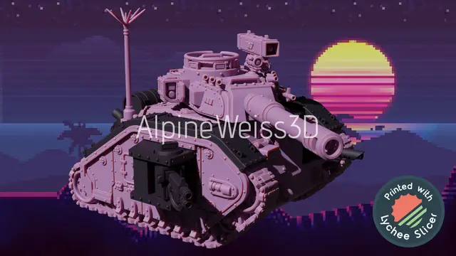 NOT SO ENOURMOUS TANK UPDATE [PRESUPPORTED] — modelo 3D
