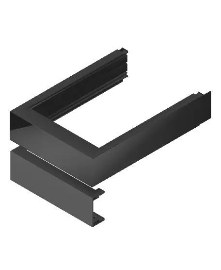 HueForge Wall Mountable Frame (cyanidesugar collab) — modelo 3D