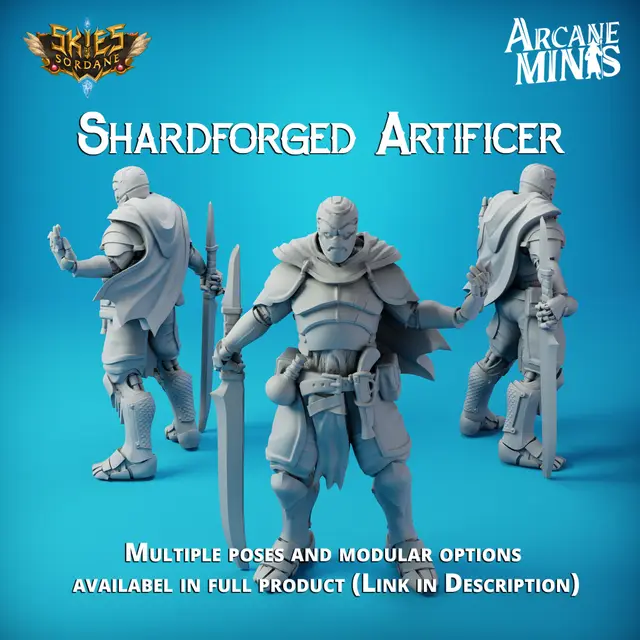 KICKSTARTER - Presupported Odarian Artificer — modelo 3D