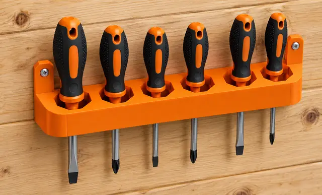 Basic screwdriver holder — modelo 3D