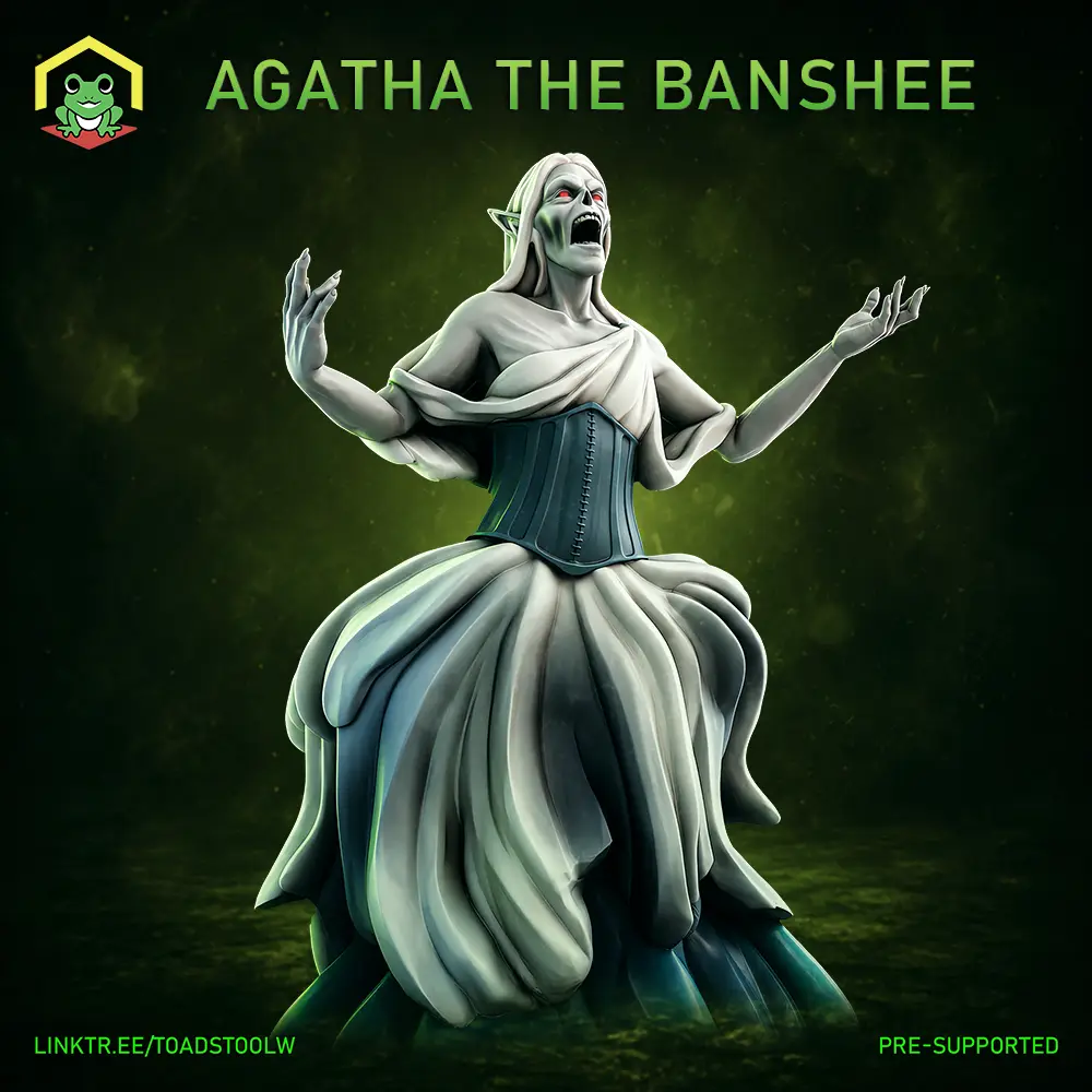 Agatha the banshee — modelo 3D