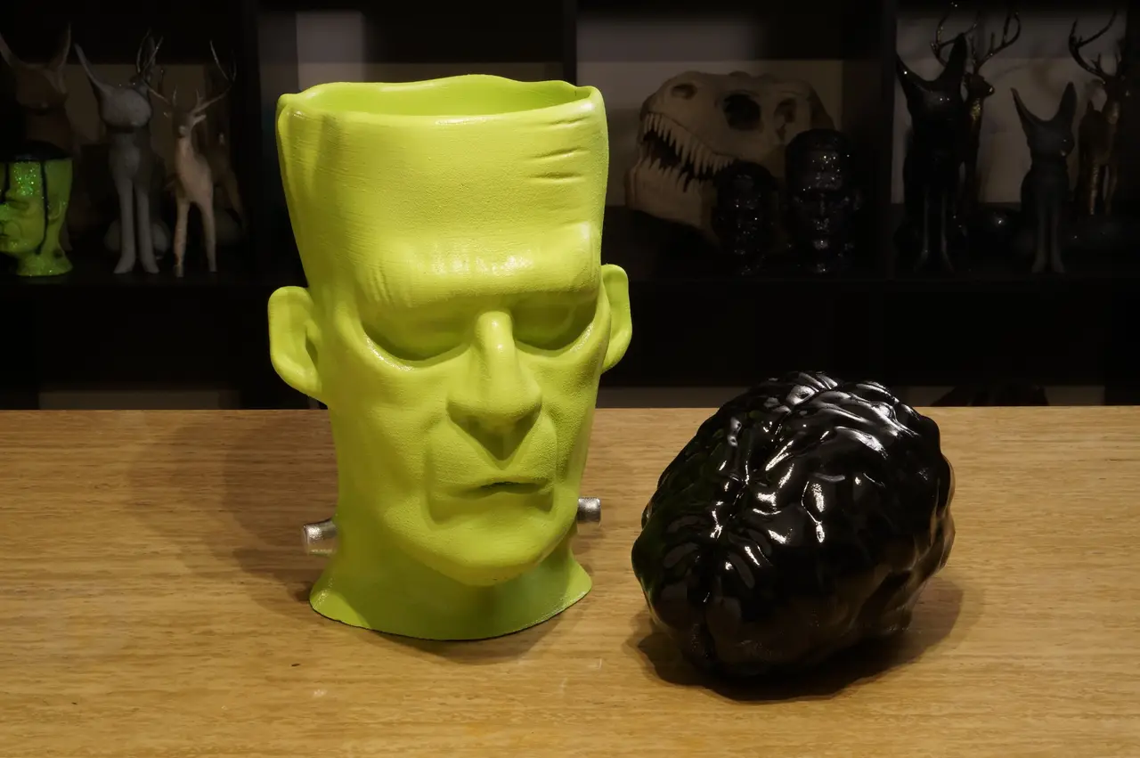 Frankenstein's Monster with Removable Brain — modelo 3D