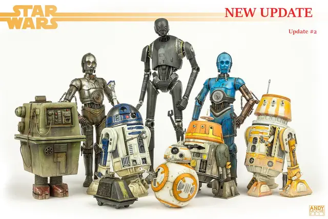Star Wars Legion Scale Droid pack. — modelo 3D