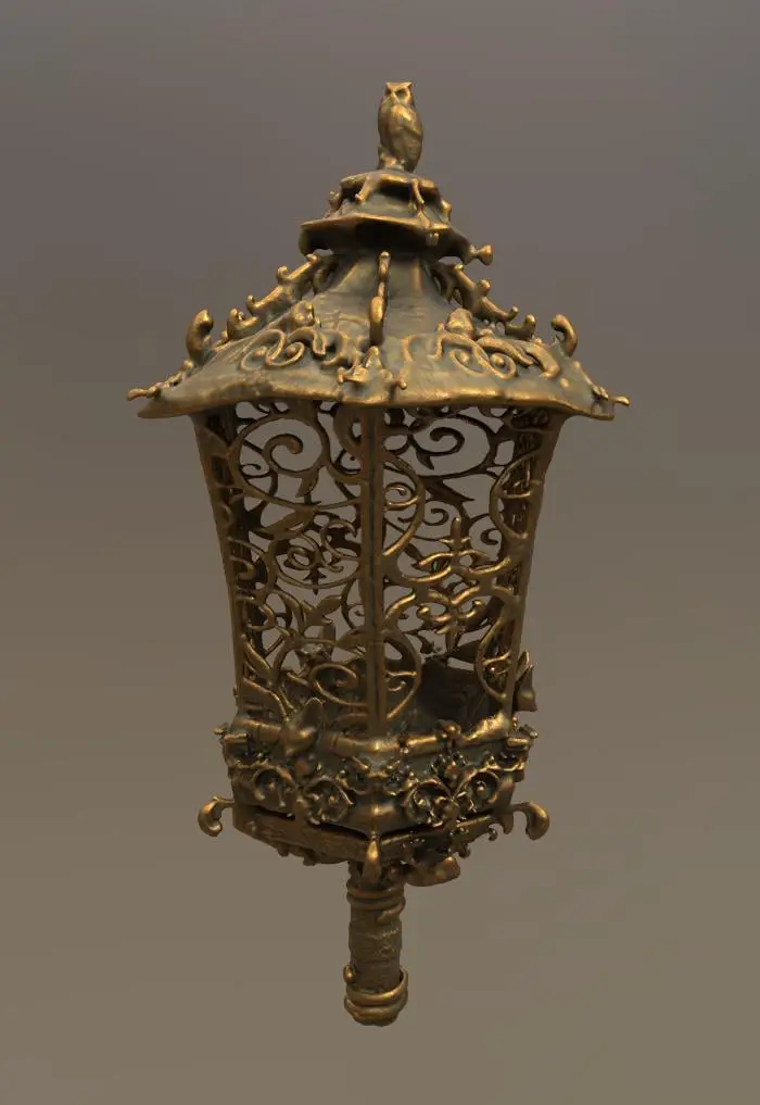Harry Potter Style Lantern — modelo 3D