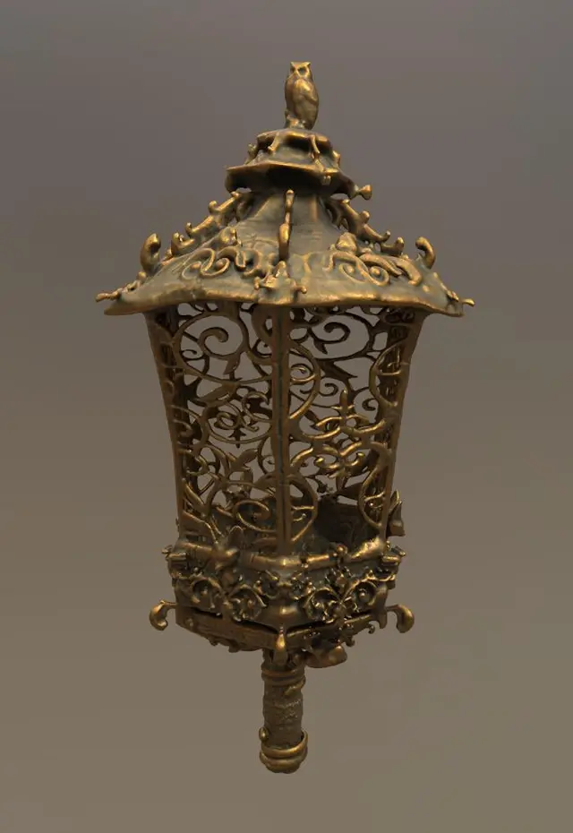 Harry Potter Style Lantern — modelo 3D