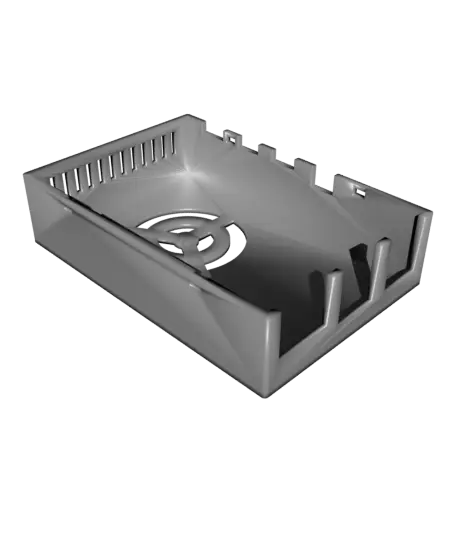 Raspberry Pi 4B case — modelo 3D
