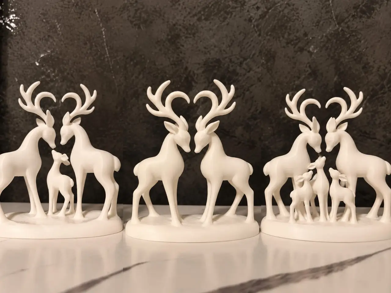 FOREVER TOGETHER – Deer Family — modelo 3D