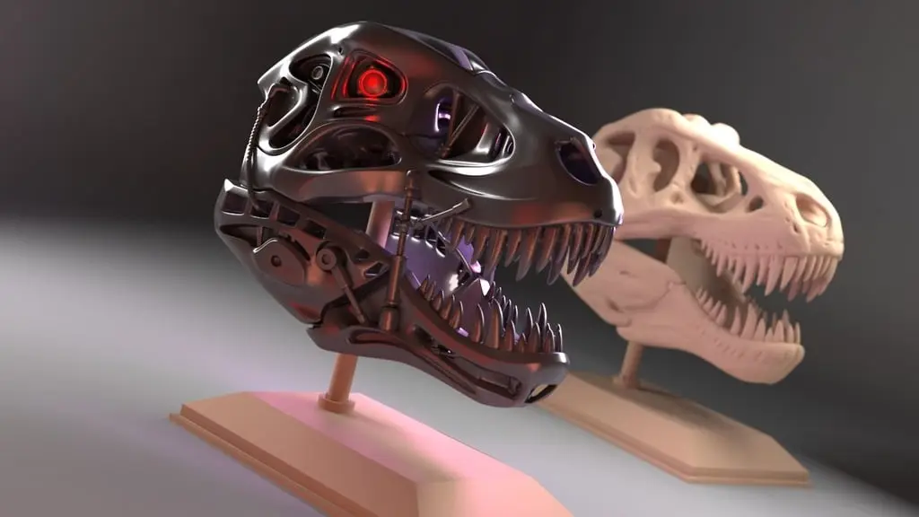 Terminator REX — modelo 3D