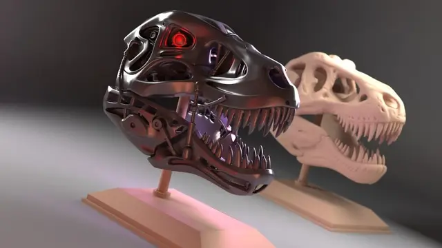 Terminator REX — modelo 3D