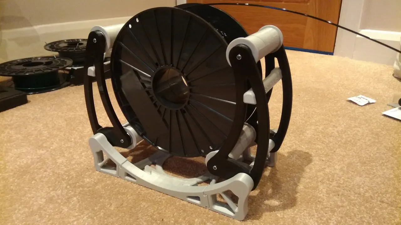 Mega Anti-Tangle Spool Holder — modelo 3D