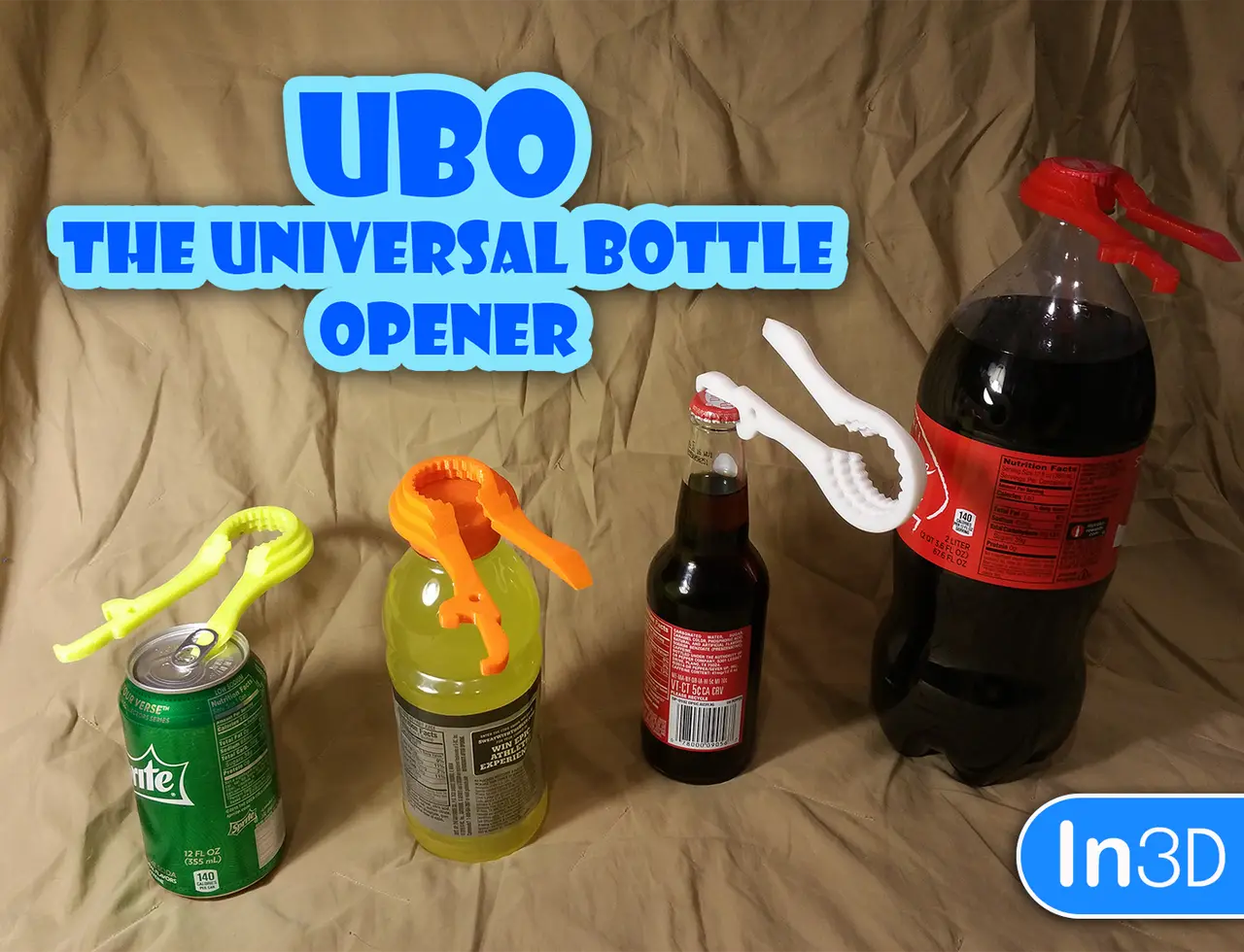 UBO - The Universal Bottle Opener (v1) — modelo 3D