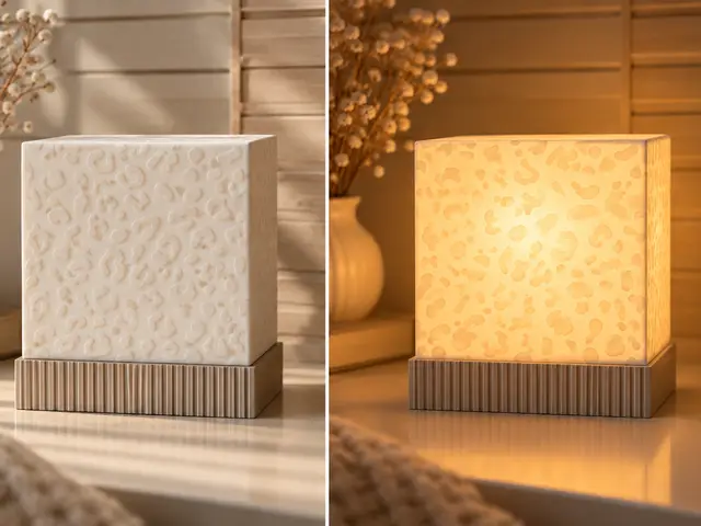 Leoparden Leuchtpanel | Leopard Print Light Panel — modelo 3D