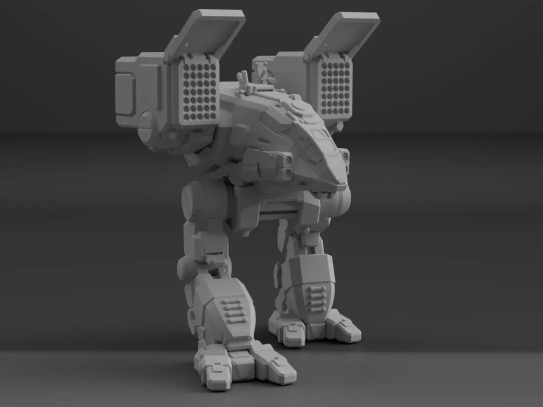 CPLT-C1D Catapult for Battletech — modelo 3D