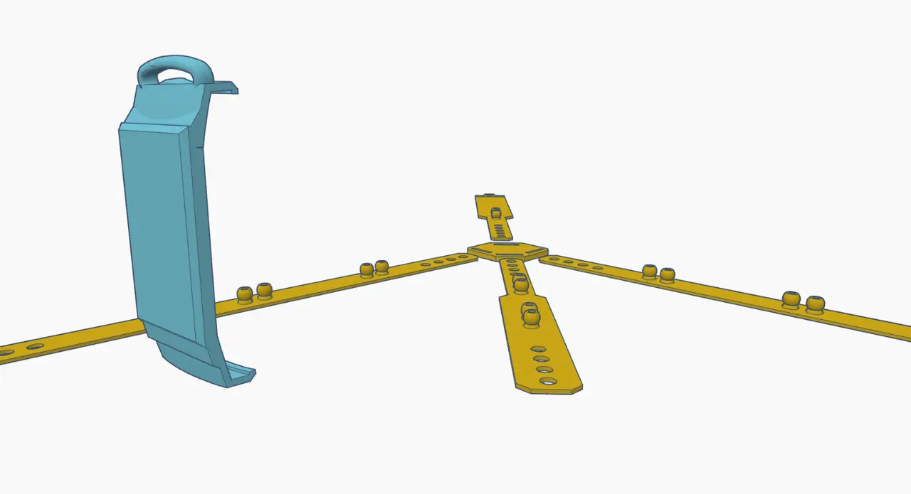 Steam Frame 2-4 Point Head Strap System VDVR Equipment — modelo 3D