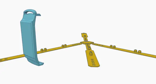 Steam Frame 2-4 Point Head Strap System VDVR Equipment — modelo 3D