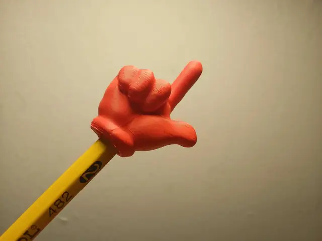 Pointing Hand Pencil Topper — modelo 3D