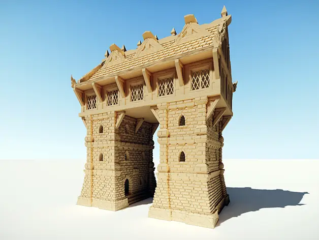 Ulvheim Bridgehouse — modelo 3D
