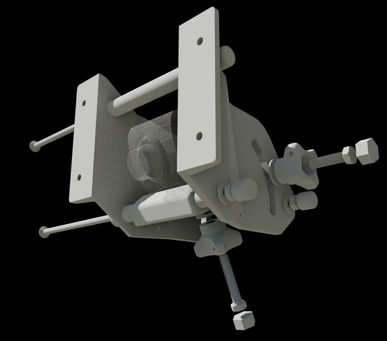 Adjustable ActionCam Wall Mount — modelo 3D