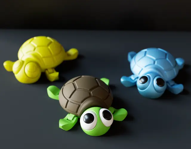 Cute Turtle — modelo 3D