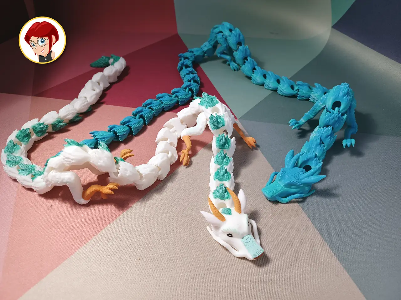 Dragon Haku 65cm long — modelo 3D
