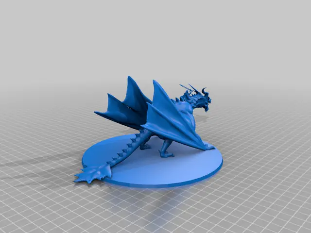 Dragon with Rider — modelo 3D