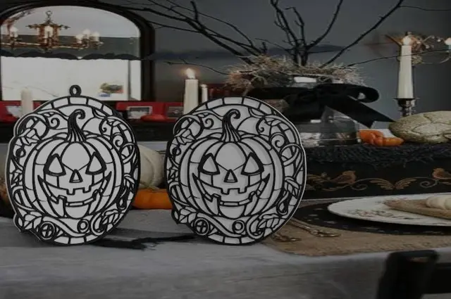 Halloween 2026 (with and without hanging ring) — modelo 3D