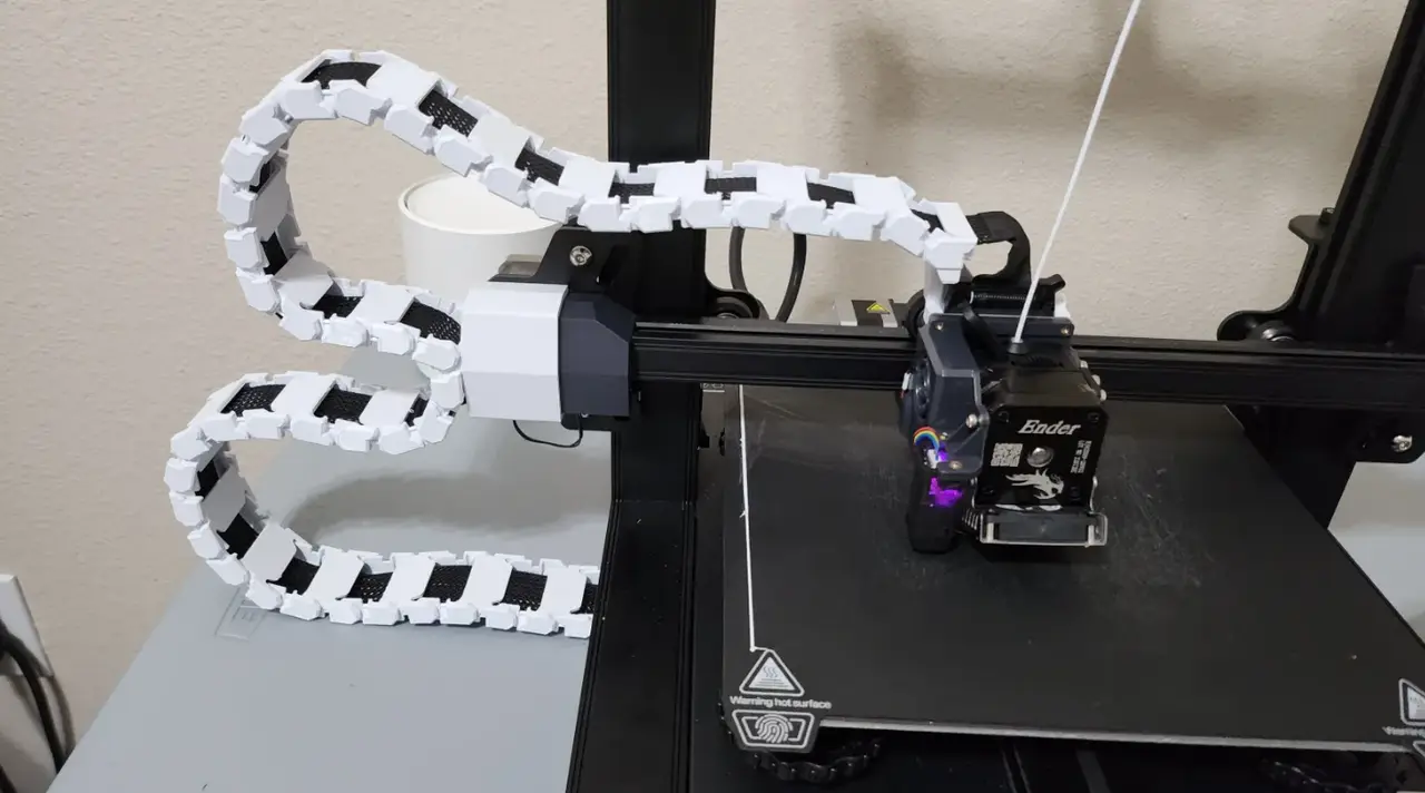 Ender 3 S1 Cable Chain — modelo 3D