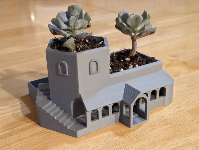 Roman Villa Garden Tower — modelo 3D