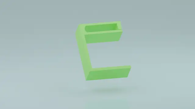Clips câble profilé 10MM — modelo 3D