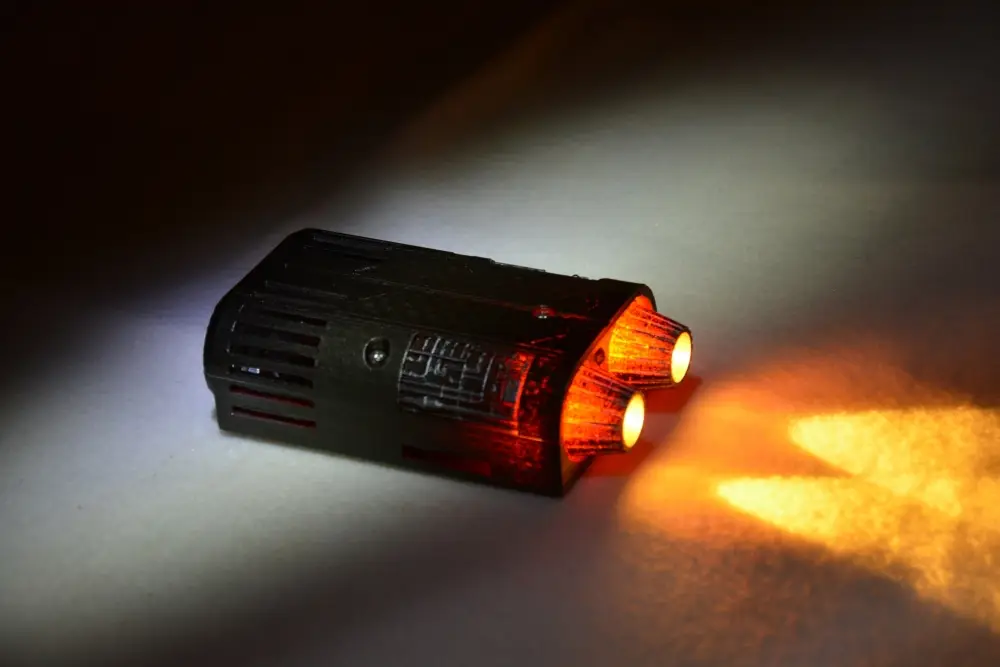 Jet Engine Housing for Rear Bike Light — modelo 3D
