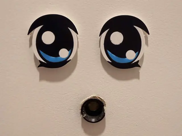 Anime Eyes for Round Glasses (healing) — modelo 3D