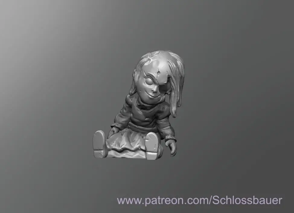 Evil Doll — modelo 3D