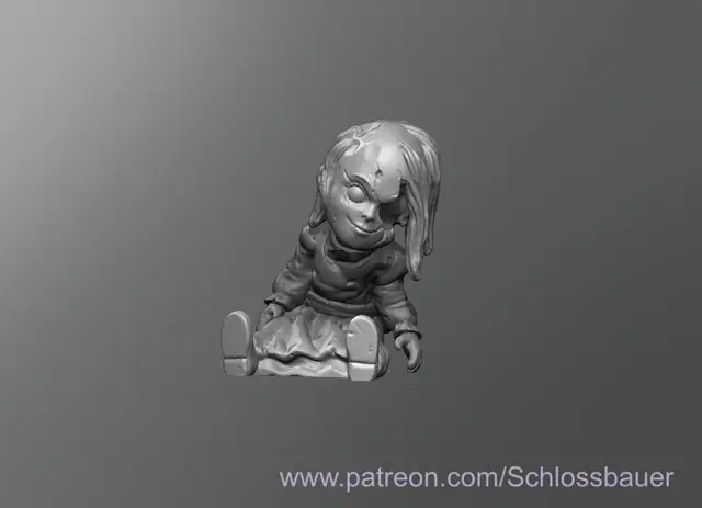 Evil Doll — modelo 3D