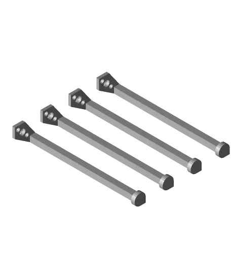 Phantom Drone Legs Extended — modelo 3D
