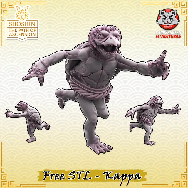Shoshin: The Path of Ascension - FREE KS Model — modelo 3D