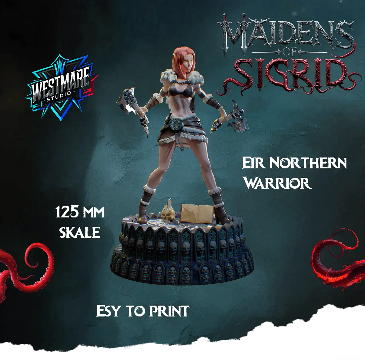 Eir Northern Warrior — modelo 3D