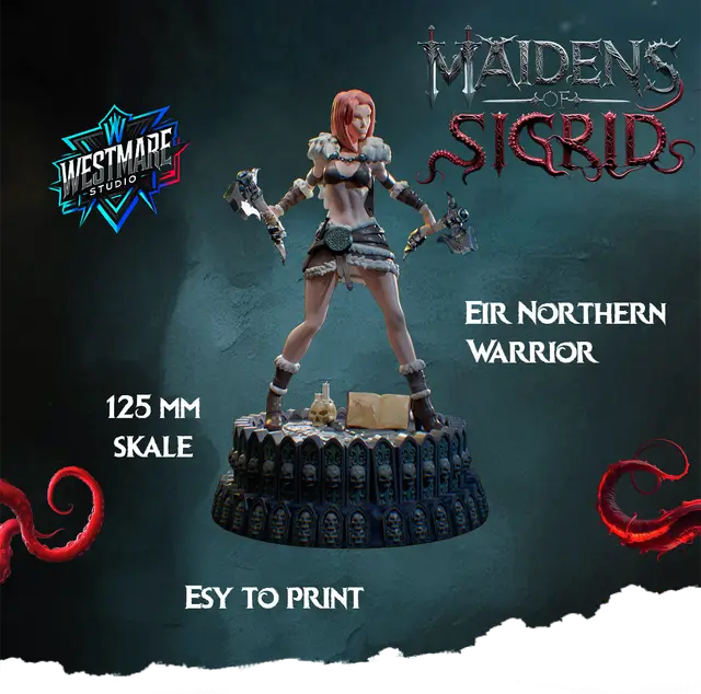 Eir Northern Warrior — modelo 3D