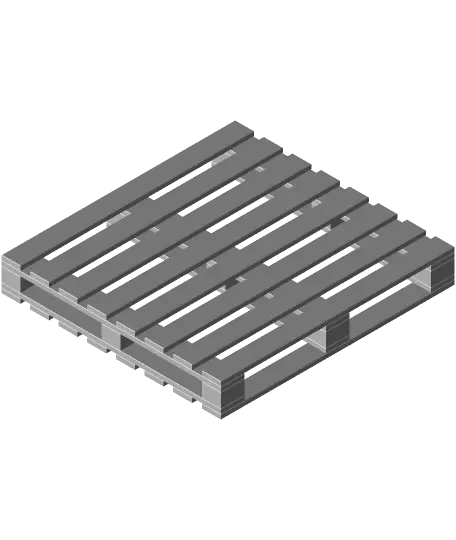 Pallet — modelo 3D