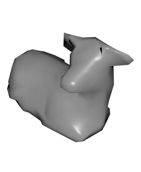 LowPoly-Cow.stl — modelo 3D
