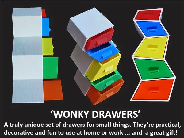 Wonky Drawers — modelo 3D