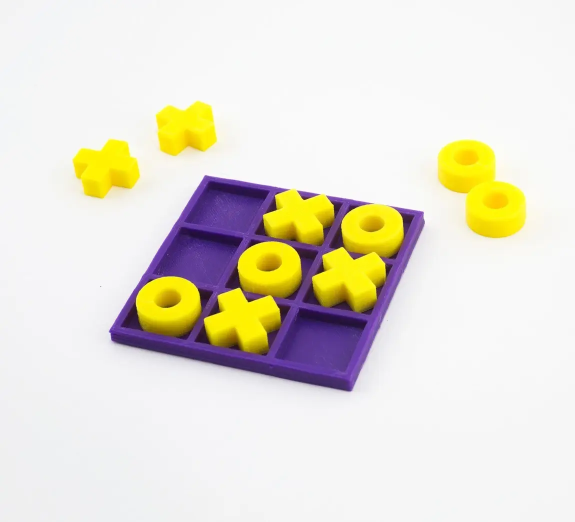 Tic-Tac-Toe — modelo 3D