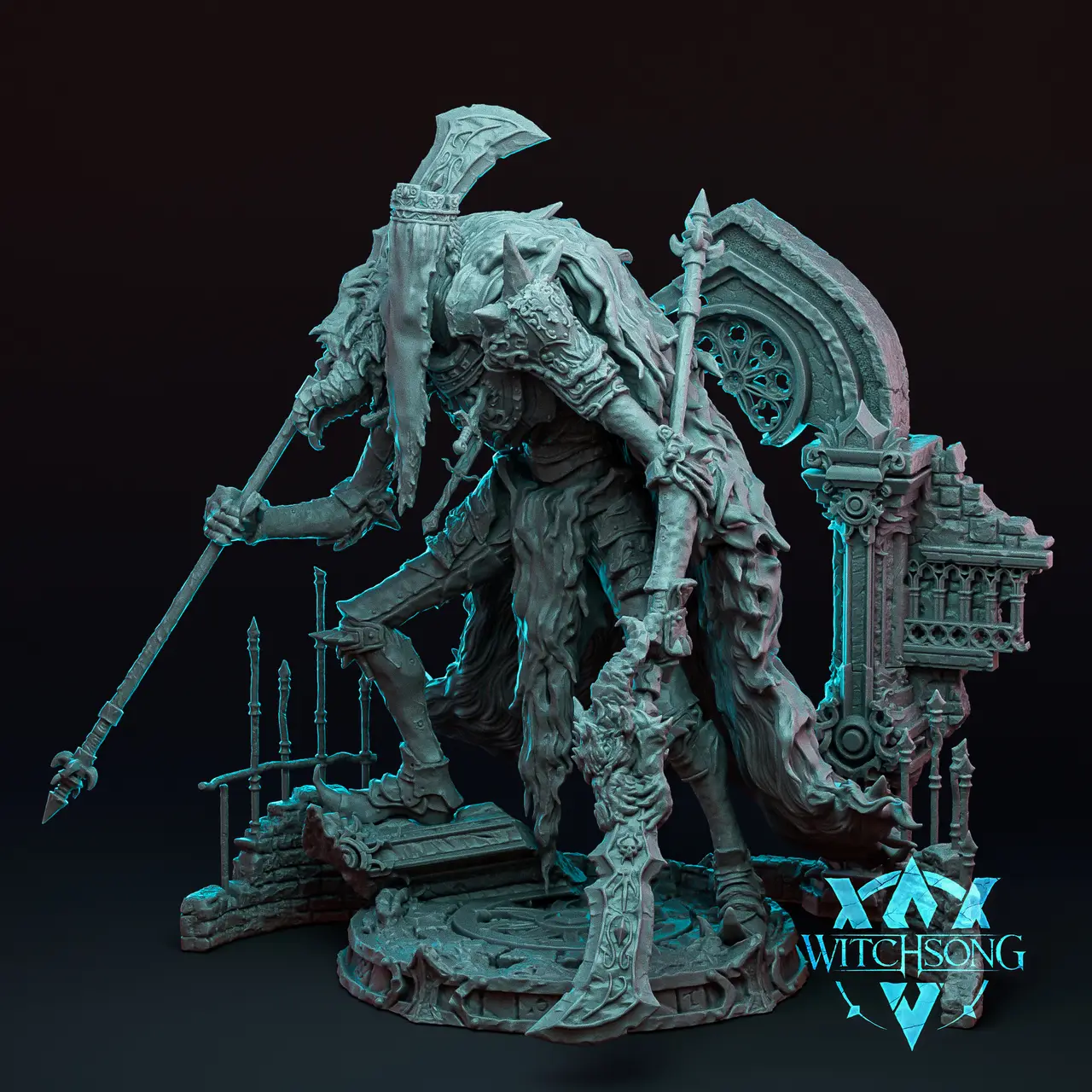 The Faceless King — modelo 3D