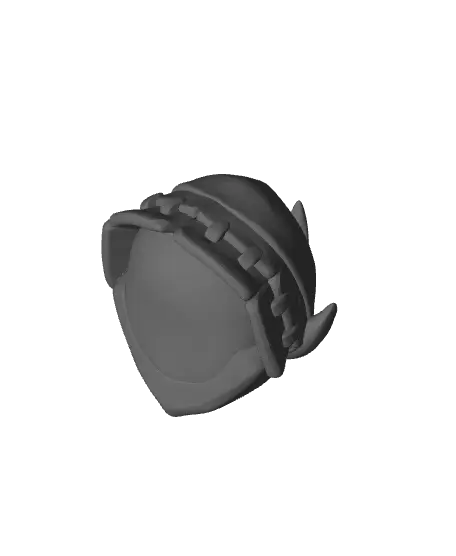 Li'l Shredder Head - #MASKtober - 80s Comic Fanart Collectible — modelo 3D