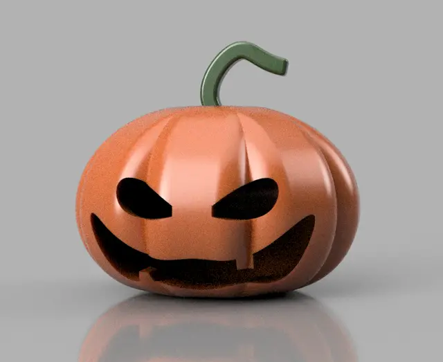 citrouille halloween — modelo 3D