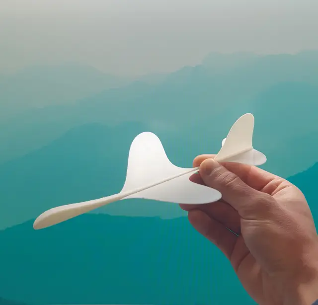 Stable Flyer VI - Small Toy Glider — modelo 3D