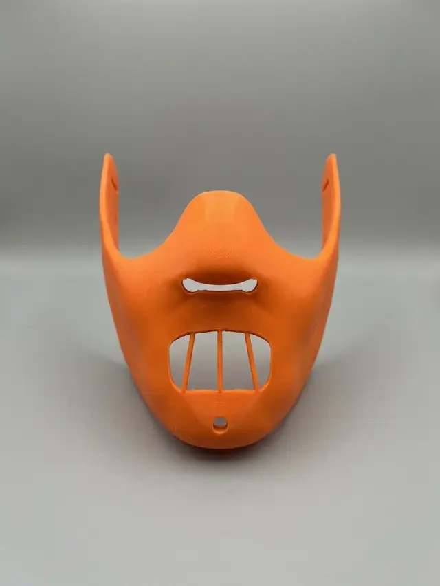 Hannibal Lecter Mask – Halloween Horror Costume — modelo 3D