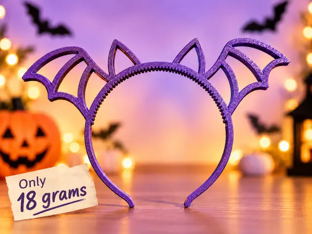 Fledermaus-Haarreif – perfekt für Halloween! — modelo 3D