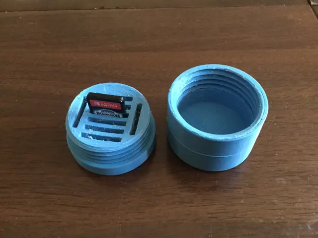 Nintendo switch game card holder — modelo 3D